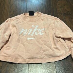 Cropped, light pink, Nike